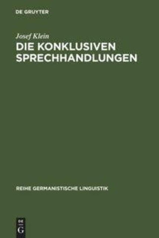 Die konklusiven Sprechhandlungen