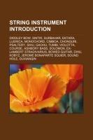 String instrument Introduction