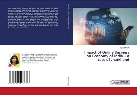 Impact of Online Business on Economy of India - A case of Jharkhand