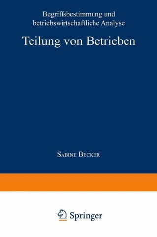 Teilung von Betrieben