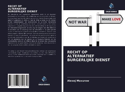 RECHT OP ALTERNATIEF BURGERLIJKE DIENST