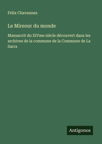 Le Mireour du monde
