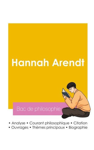Réussir son Bac de philosophie 2026 : Analyse du philosophe Hannah Arendt