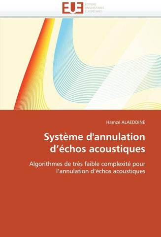Système d''annulation d''échos acoustiques
