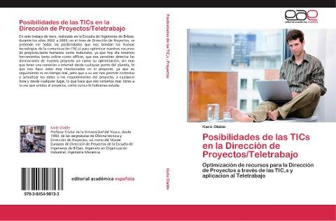 Posibilidades de las TICs en la Dirección de Proyectos/Teletrabajo