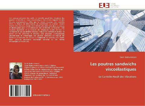 Les poutres sandwichs  viscoélastiques