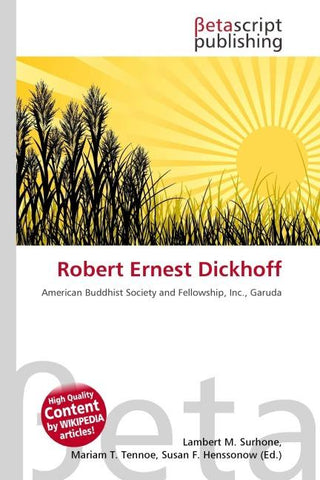 Robert Ernest Dickhoff