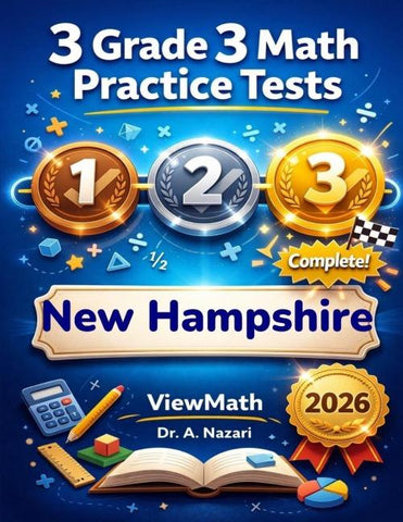 3 New Hampshire NH SAS Grade 3 Math Practice Tests