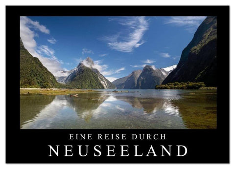 Eine Reise durch Neuseeland (Wandkalender 2026 DIN A2 quer), CALVENDO Monatskalender