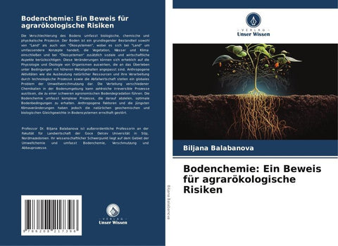 Bodenchemie: Ein Beweis für agrarökologische Risiken