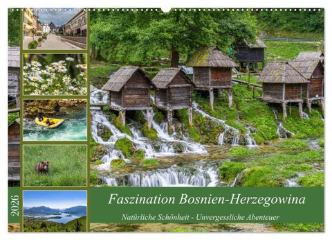 Faszination Bosnien-Herzegowina (Wandkalender 2026 DIN A2 quer), CALVENDO Monatskalender