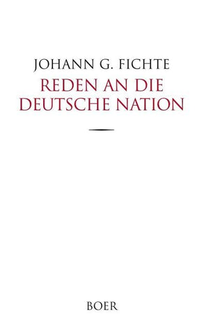 Reden an die deutsche Nation