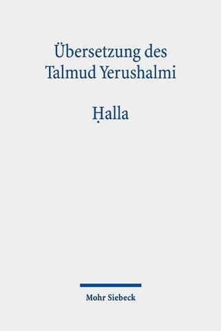 Übersetzung des Talmud Yerushalmi