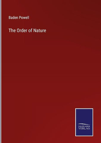 The Order of Nature