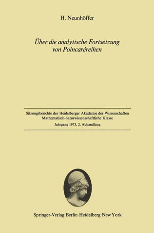 Über die analytische Fortsetzung von Poincaréreihen