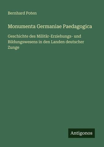 Monumenta Germaniae Paedagogica