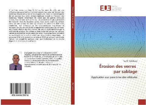 Érosion des verres par sablage