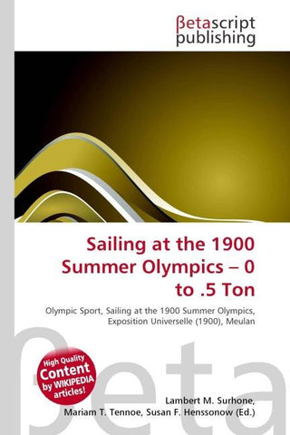 Sailing at the 1900 Summer Olympics - 0 to .5 Ton