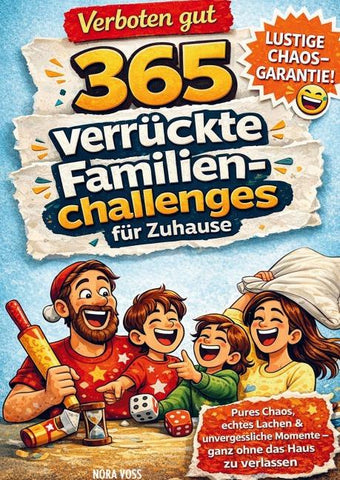Verboten gut - 365 verrückte Familienchallenges für Zuhause