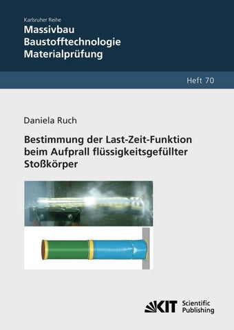 Bestimmung der Last-Zeit-Funktion beim Aufprall flüssigkeitsgefüllter Stoßkörper