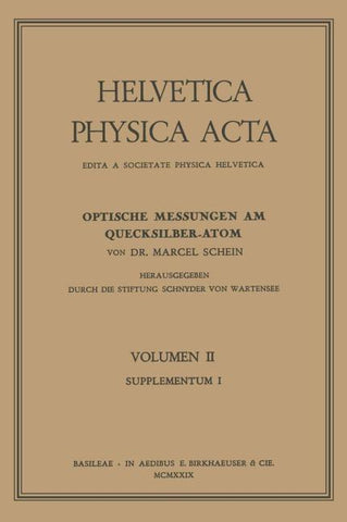 Optische Messungen am Quecksilber-Atom