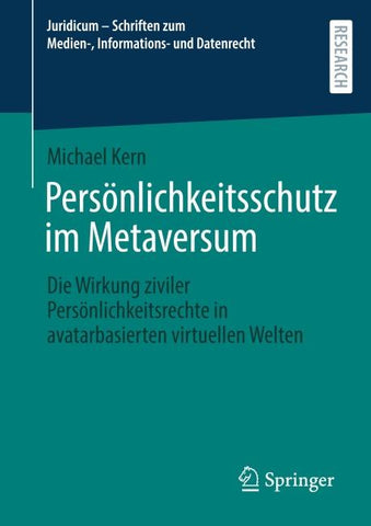 Persönlichkeitsschutz im Metaversum