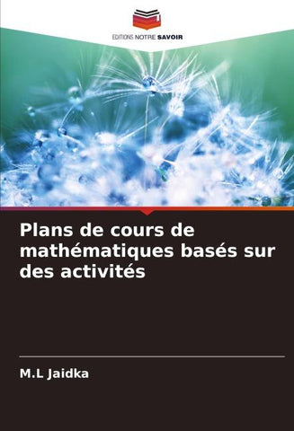 Plans de cours de mathématiques basés sur des activités