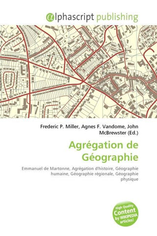Agrégation de Géographie
