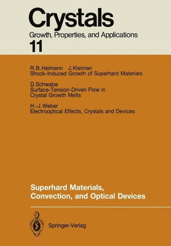 Superhard Materials, Convection, and Optical Devices