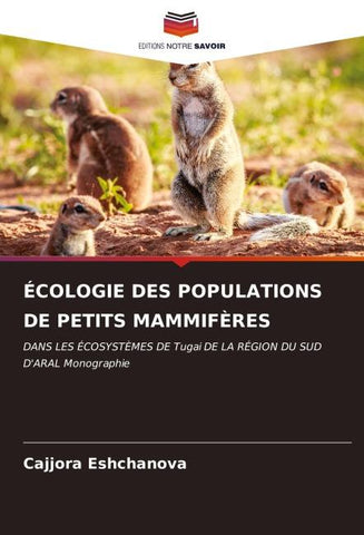 ÉCOLOGIE DES POPULATIONS DE PETITS MAMMIFÈRES