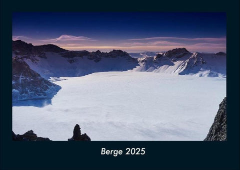 Berge 2025 Fotokalender DIN A4
