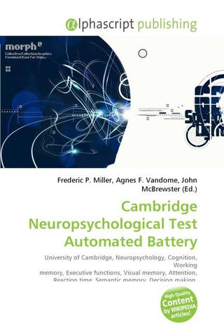 Cambridge Neuropsychological Test Automated Battery