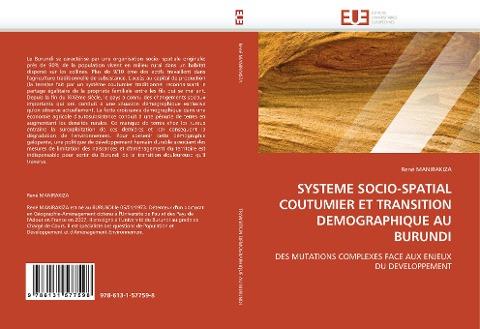 SYSTEME SOCIO-SPATIAL COUTUMIER ET TRANSITION DEMOGRAPHIQUE AU BURUNDI