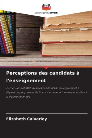 Perceptions des candidats à l'enseignement