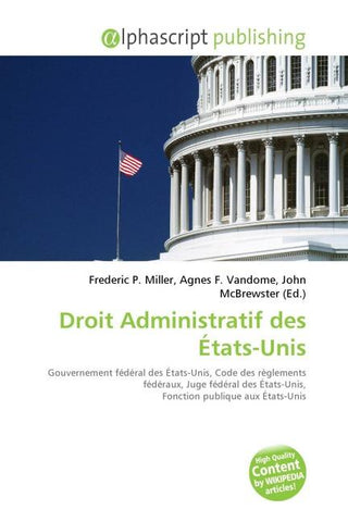 Droit Administratif des États-Unis