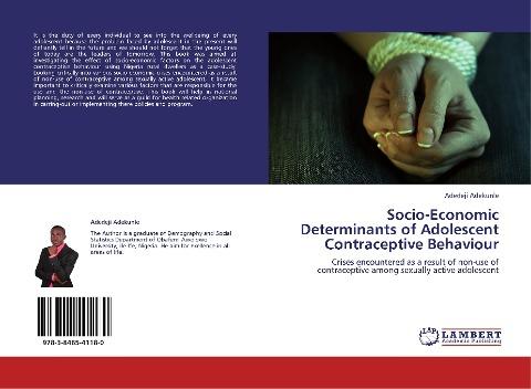 Socio-Economic Determinants of Adolescent Contraceptive Behaviour
