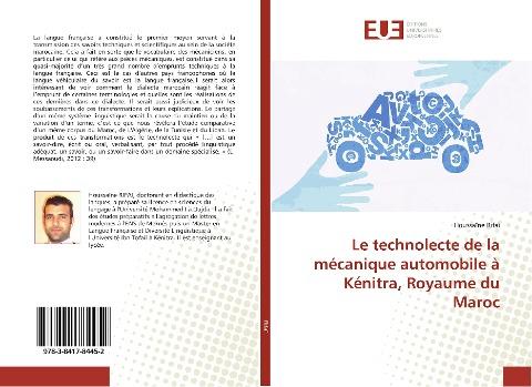 Le technolecte de la mécanique automobile à Kénitra, Royaume du Maroc