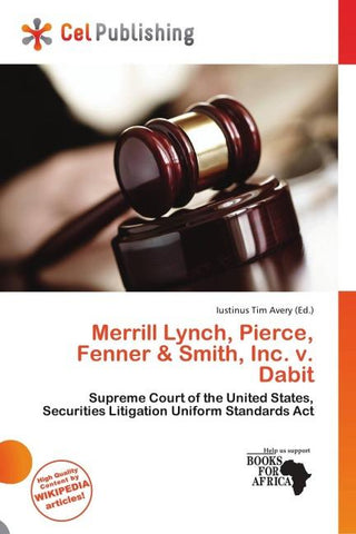 Merrill Lynch, Pierce, Fenner & Smith, Inc. v. Dabit