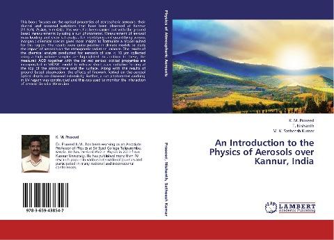 An Introduction to the Physics of Aerosols over Kannur, India