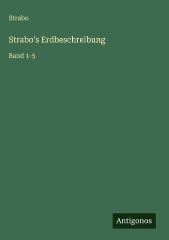 Strabo's Erdbeschreibung