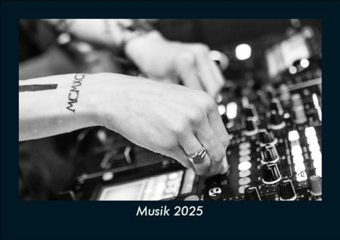 Musik 2025 Fotokalender DIN A5