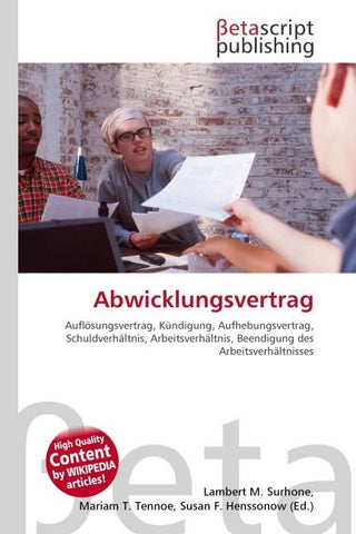 Abwicklungsvertrag