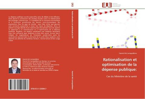 Rationalisation et optimisation de la dépense publique: