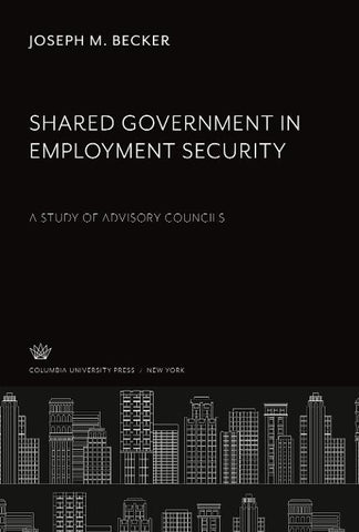 Shared Government in Employment Security
