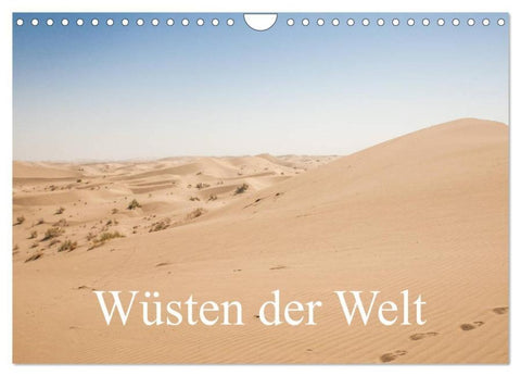 Wüsten der Welt (Wandkalender 2026 DIN A4 quer), CALVENDO Monatskalender