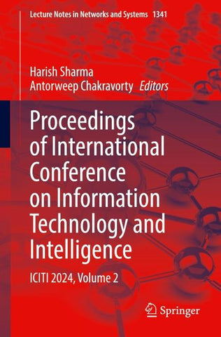 Proceedings of International Conference on Information Technology and Intelligence