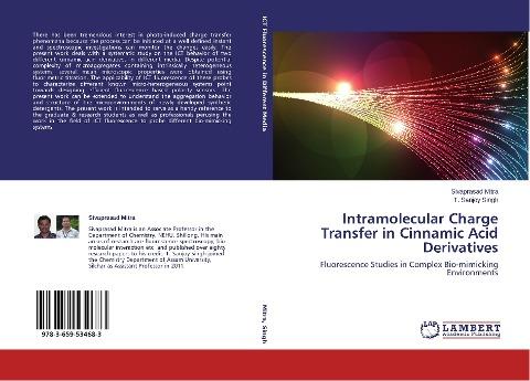 Intramolecular Charge Transfer in Cinnamic Acid Derivatives