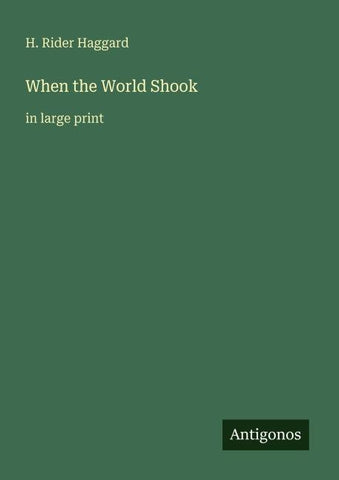 When the World Shook