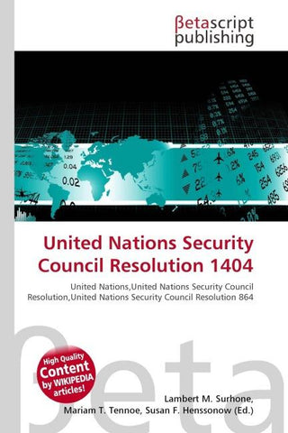 United Nations Security Council Resolution 1404