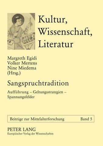 Sangspruchtradition